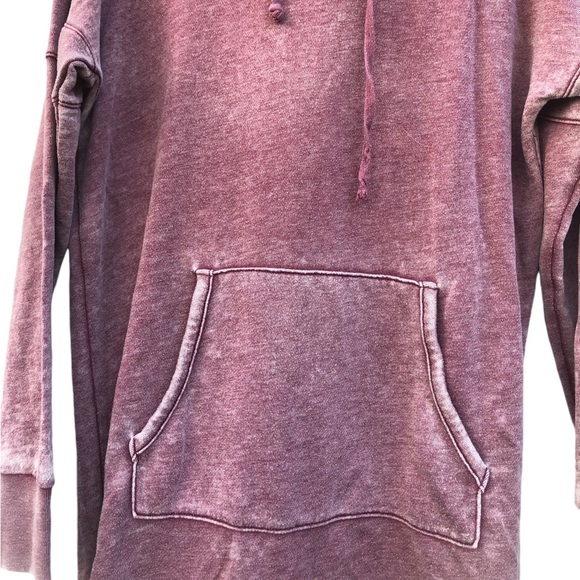 American Eagle Long Burnout Hoodie - Picture 3 of 6